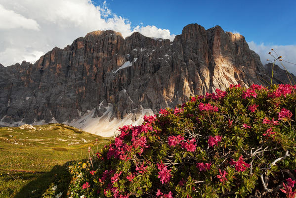 Civetta north face, Dolomites, Alleghe, Belluno, Veneto, Italy.