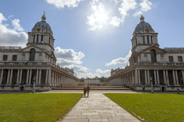 The Old Royal Naval College, Greenwich, London, Great Britain, UK