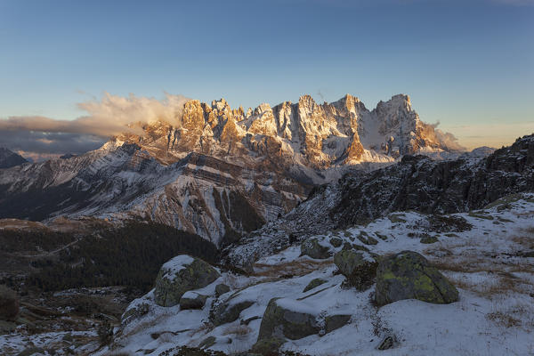 Pale di San Martino, Western Dolomites, Trentino, Italy.