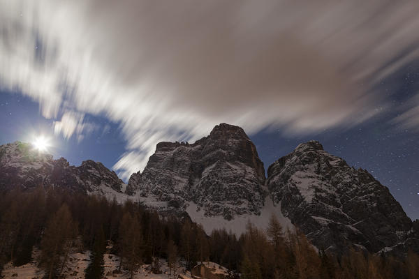 Pelmo Mount, Dolomites, Borca di Cadore, Belluno, Italy.