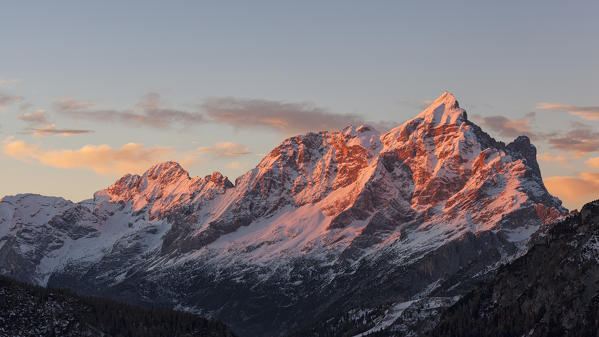 Civetta group, Dolomites, Zoldo Valley, Belluno, Italy.
