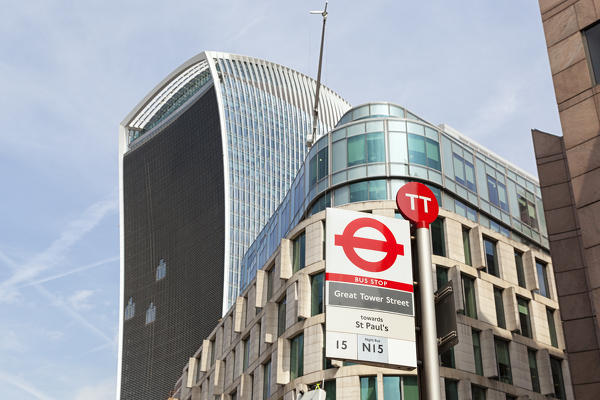 The skyscraper at 20 Fenchurch Street in City of London, London, Great Britain, UK