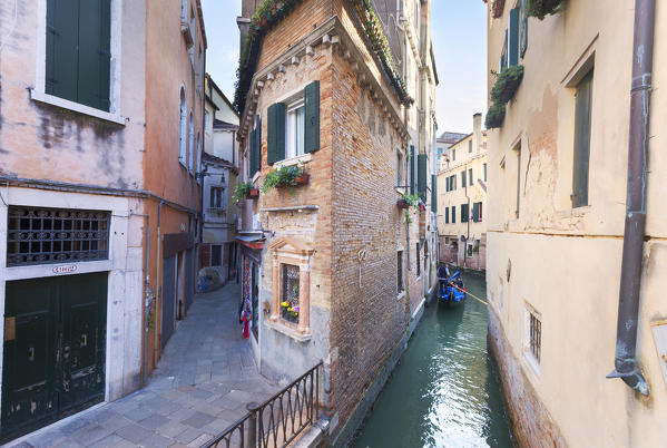 Campo San Provolo, Venice, Veneto, Italy.