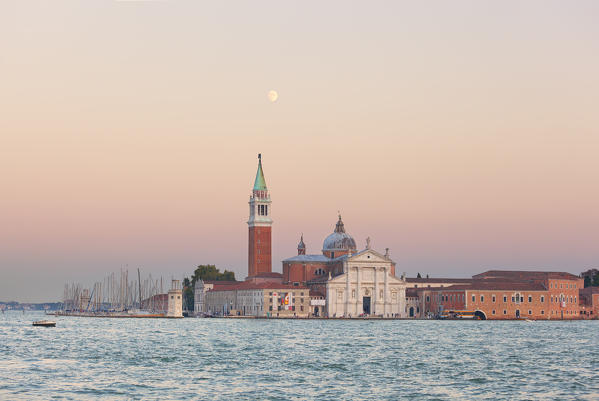 St. George's island at dusk, Venice, Veneto, Italy