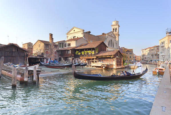 Squero di San Trovaso, Venice, Veneto, Italy