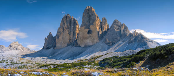 Tre Cime di Lavaredo, the north face,dolomites,alps,veneto,alto adige,italy