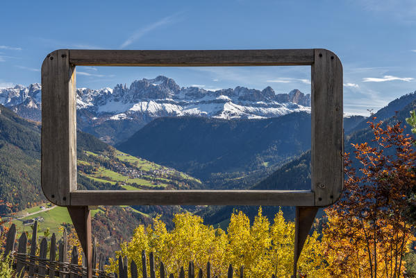 Steinegg / Collepietra, Karneid / Cornedo, province of Bolzano, South Tyrol. Italy. The Mountain Cinema 