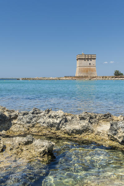 Torre Lapillo, Porto Cesareo, province of Lecce, Salento, Apulia, Italy. The Torre Chianca