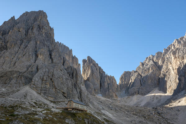 Refuge Vicenza, Plattkofel, Dolomites, South Tyrol, Italy