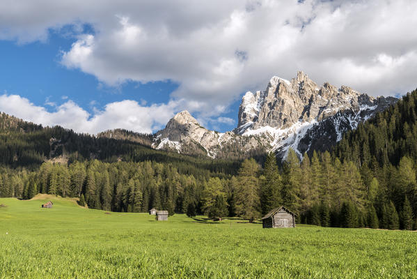 Braies / Prags, Dolomites, South Tyrol, Italy. The Picco di Vallandro / Dürrenstein