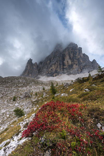Sesto/Sexten, Dolomites, South Tyrol, Italy. The Croda dei Toni