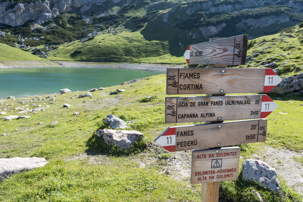 Fanes, Dolomites, South Tyrol, Italy.