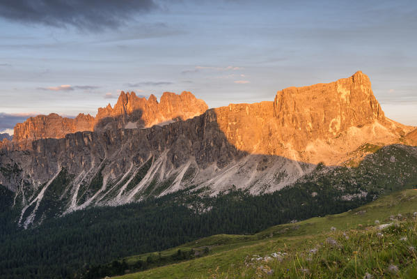 Giau Pass, Dolomites, Cortina d'Ampezzo, Veneto, Belluno, Italy