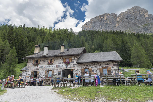 Venegia valley, Paneveggio-Pale of San Martino natural park, Trento province, Trentino Alto Adige, Italy, Europe