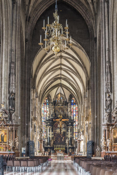 Vienna, Austria, Europe.  The Saint Stephen's Cathedral