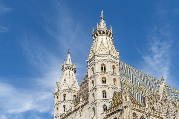 Vienna, Austria, Europe.  The Saint Stephen's Cathedral