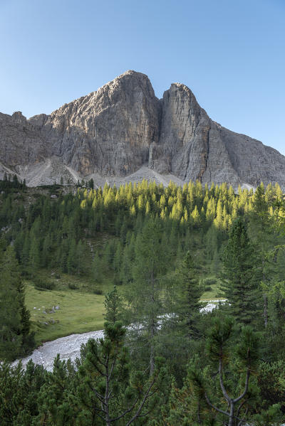 Misurina, Dolomites, province of Belluno, Veneto, Italy. The Pale di Misurina