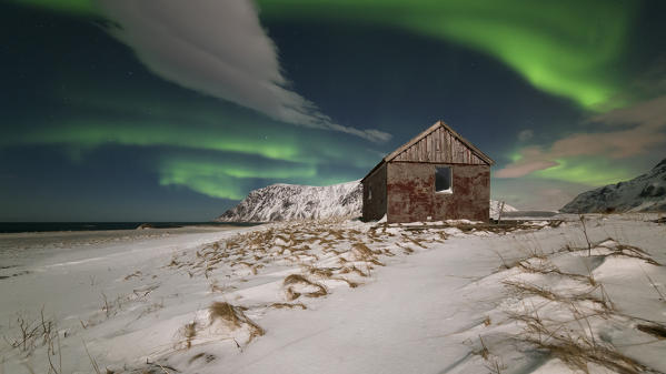 Skagsanden beach - Lofoten islands,Norway