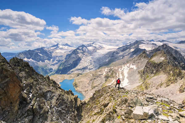 Sentiero dei Fiori in Tonale pass, Brescia province, Lombardy District, Italy.