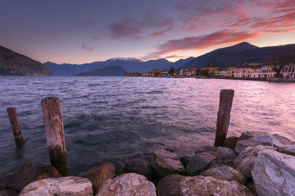 Iseo at Dawn, province of Brescia, Italy
