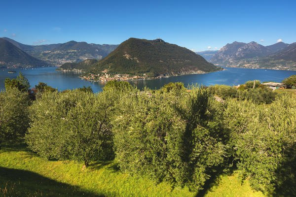Iseo lake, Brescia province, Italy, Lombardy district, Europe.
