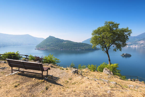 Iseo lake, Brescia province, Lombardy district, Italy, Europe.