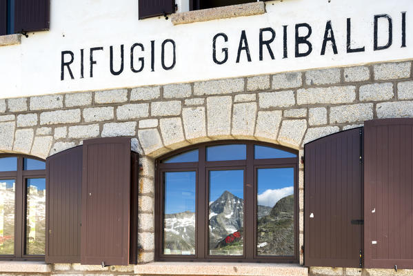 Garibaldi refuge, Brescia province, Lombardy, Italy.