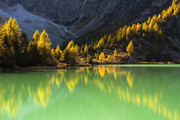 Aviolo lake, Vezza d'Oglio, Brescia province, Lombardy, Italy