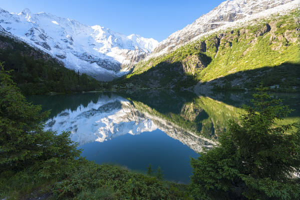 Aviolo lake in Adamello park, Brescia province, Lombardy, Italy.