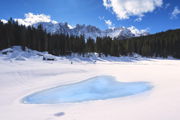 
Carezza lake, Bolzano province, Trentino Alto Adige, Italy.