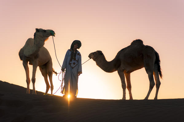 Erg Chigaga, Sahara desert, Morocco, Northern Africa.