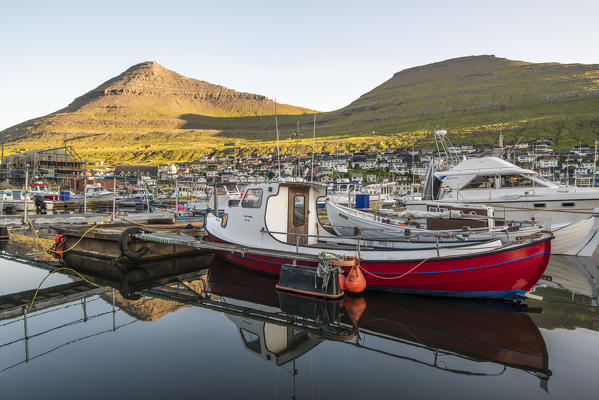 Klaksvik, Bordoy island, Faroe Islands, Denmark.