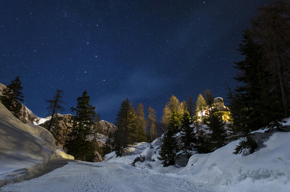 Col Drusciè, Tofana di Mezzo, Cortina d'Ampezzo, Dolomiti, Dolomites, Veneto. Col Drusciè observatory