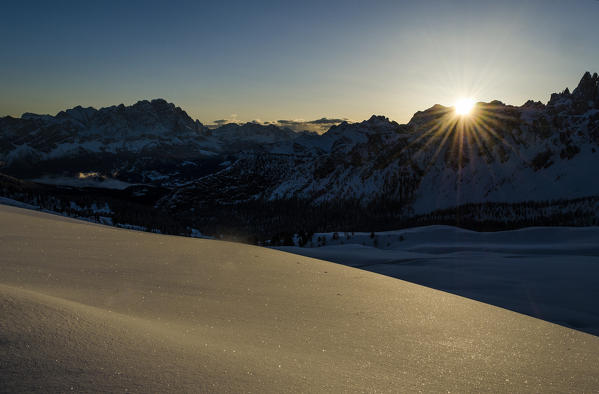 Giau Pass, Cortina d'Ampezzo, Dolomiti, Dolomites, Veneto, Italy. Giau Pass