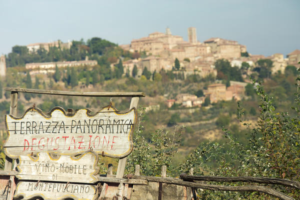 Montepulciano, Tuscany, Italy, Europe.