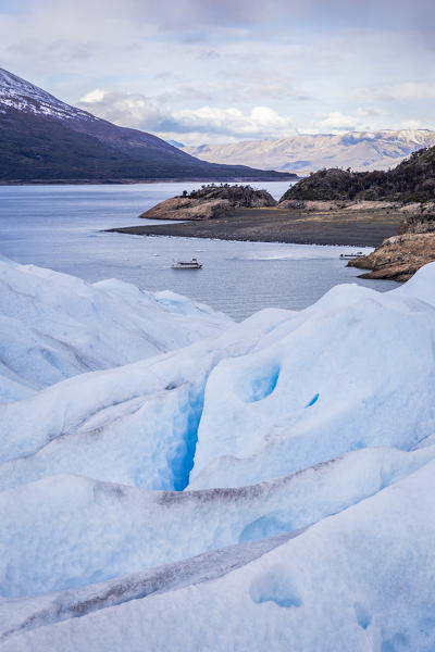 Argentina,Patagonia,Santa Cruz province,Los Glaciares National Park, view from Perito Moreno Glacier