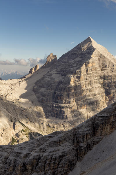 Mount Tofana di Rozes from the north west side,Cortina d'Ampezzo,Belluno district,Veneto,Italy,Europe