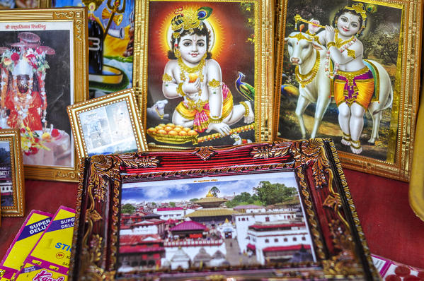 Images of Hindu Gods,Pashupatinath,Kathmandu, Nepal, Asia