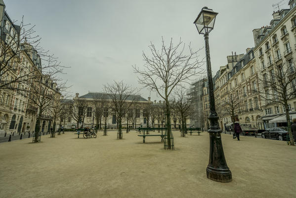 The Place Dauphine, Paris, France