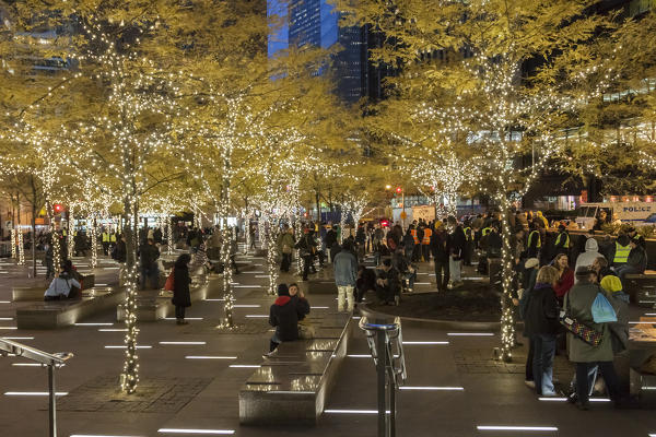 Zuccotti Park, New York, Stati Uniti, USA