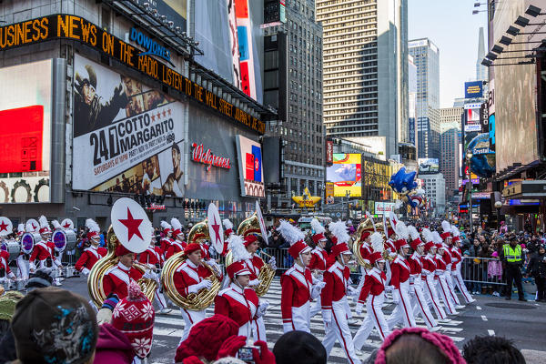 USA, New York, Manhattan, thanksgiving Parade in New York City