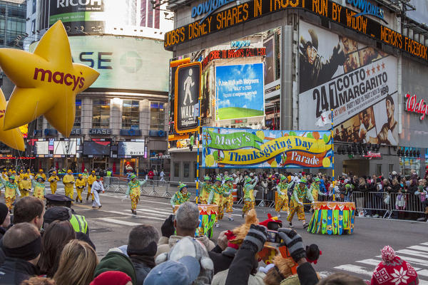 USA, New York, Manhattan, thanksgiving Parade in New York City