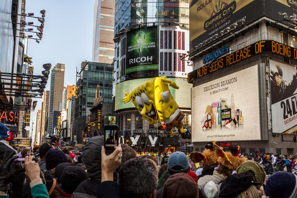 USA, New York, Manhattan, thanksgiving Parade in New York City
