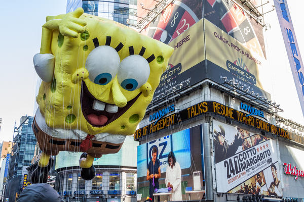 USA, New York, Manhattan, thanksgiving Parade in New York City