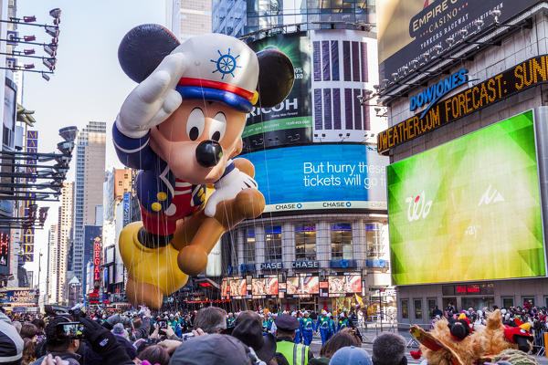 USA, New York, Manhattan, thanksgiving Parade in New York City