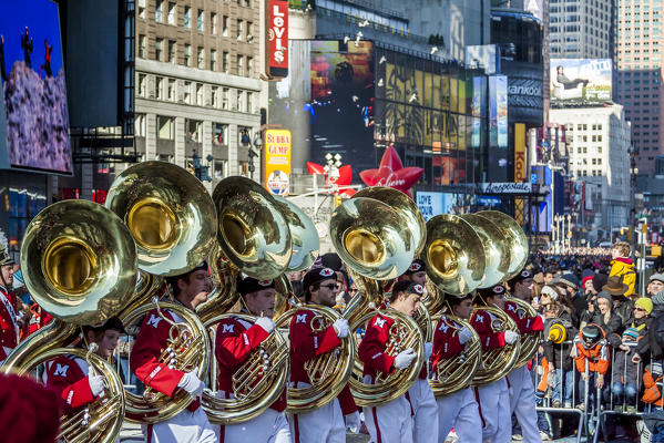 USA, New York, Manhattan, thanksgiving Parade in New York City