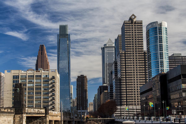 skyscrapers in Philadelphia, USA