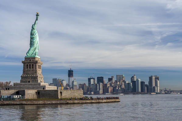 USA, New York State, New York City, Statue of Liberty