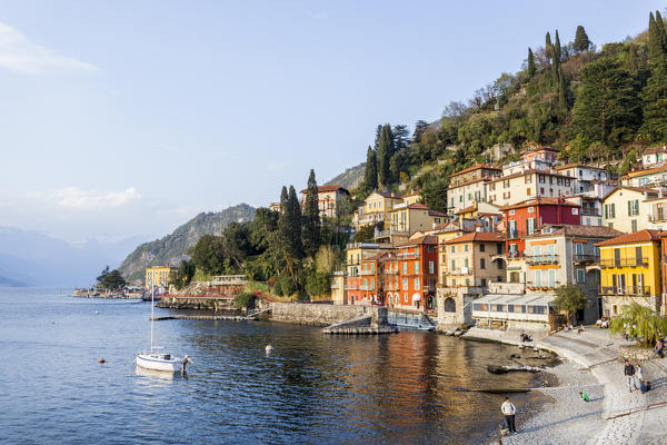Italy, Lombardy, Como district. Como Lake, Varenna.