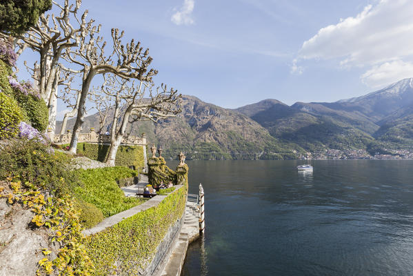 Italy, Lombardy, Como district. Como Lake, Villa del Balbianello